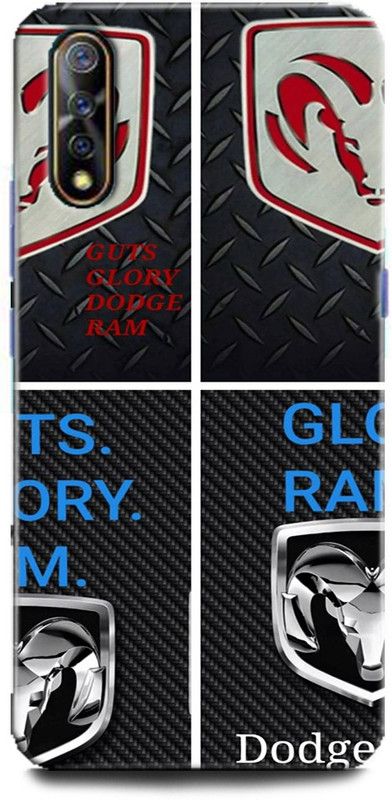 Afterglow Back Cover for Vivo Z1x DODGE RAM, LOGO  (Multicolor, Shock Proof, Pack of: 1)