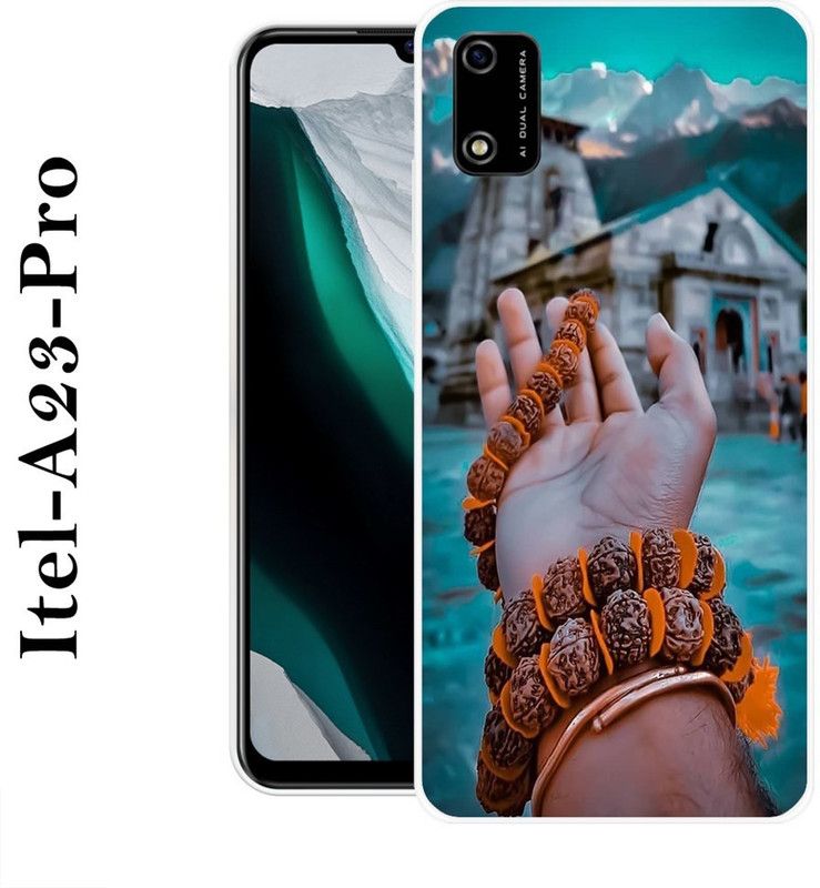 SUPERCASE Back Cover for Itel A23 Pro  (Multicolor, Grip Case, Silicon)