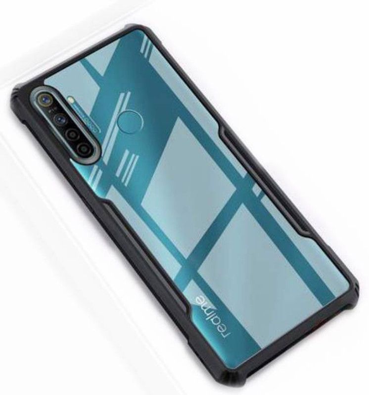 filbay Back Cover for Realme Narzo 10  (Black, Camera Bump Protector, Silicon, Pack of: 1)