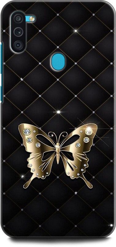 Afterglow Back Cover for SAMSUNG Galaxy M11 BUTTERFLY, FLOWERS, ABSTRACT, TEXTURE, COLORFULL  (Multicolor, Shock Proof, Pack of: 1)