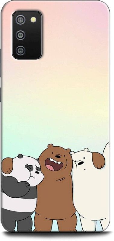 Afterglow Back Cover for SAMSUNG Galaxy F02s PANDA, PANDA, PANDA LOVE, PANDA IMAGE, CUTE, FUNNY, CARTOON  (Multicolor, Shock Proof, Pack of: 1)