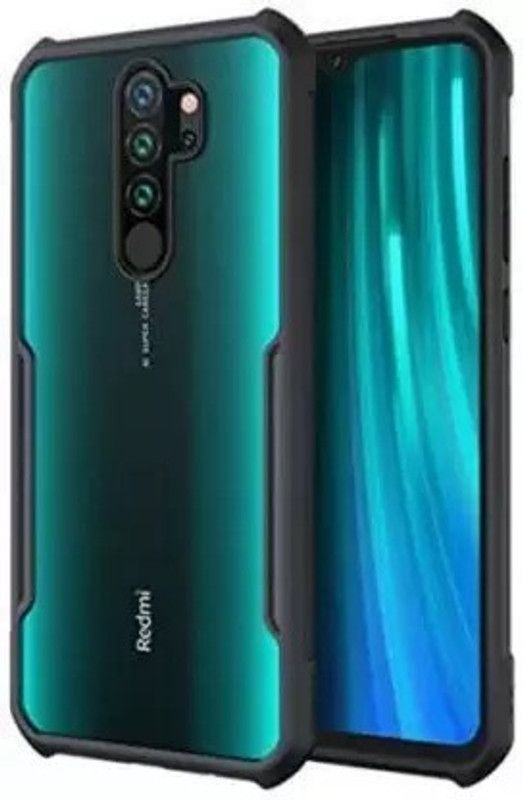 VISHZONE Back Cover for Redmi Note 8 Pro  (Transparent, Grip Case, Pack of: 1)