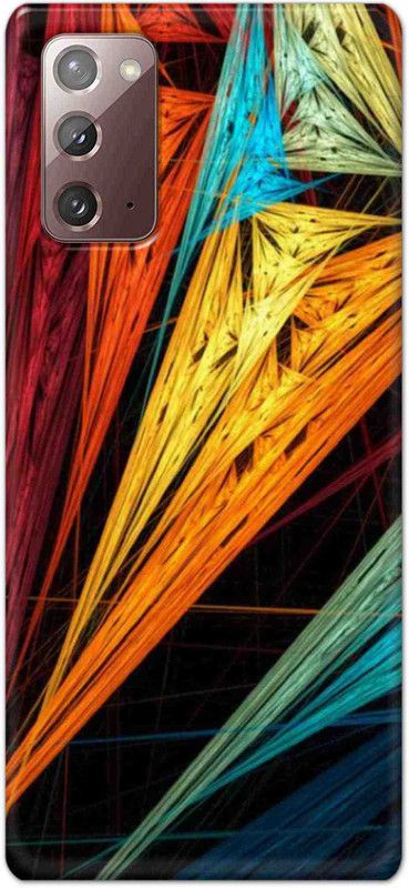 NDCOM Back Cover for Samsung Galaxy Note 20 Colorful Print Printed  (Multicolor, Hard Case, Pack of: 1)