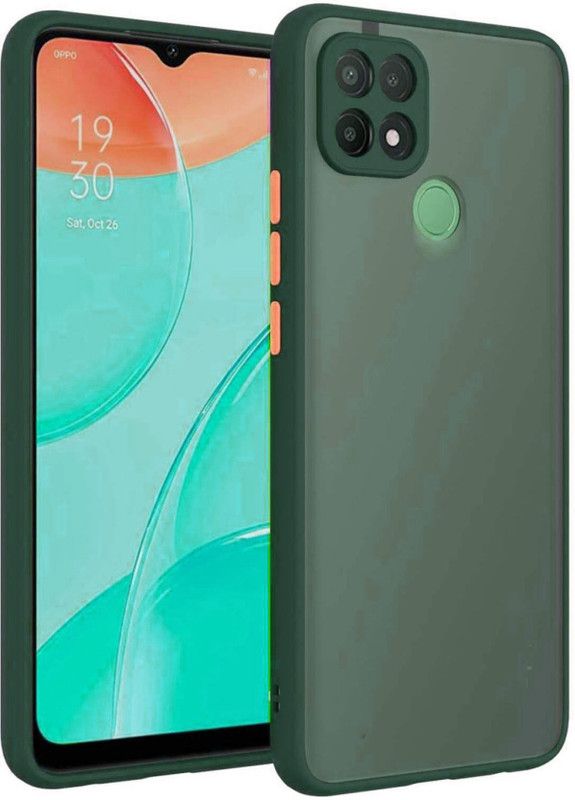 Lilliput Back Cover for Samsung Galaxy A22 5G  (Green, Pack of: 1)