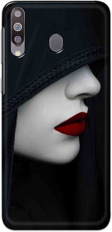 NDCOM Back Cover for Samsung Galaxy M30 Unknown Girl Printed  (Multicolor, Hard Case, Pack of: 1)