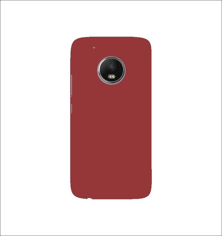 CASE CREATION Back Cover for Motorola Moto G5 Plus Rubberised Matte Finish Frosted Hard Case Back Cover Guard Protection  (Red, Pack of: 1)