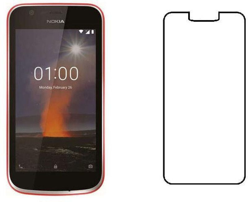 DIGI DECOR Impossible Screen Guard for Nokia 1  (Pack of 1)