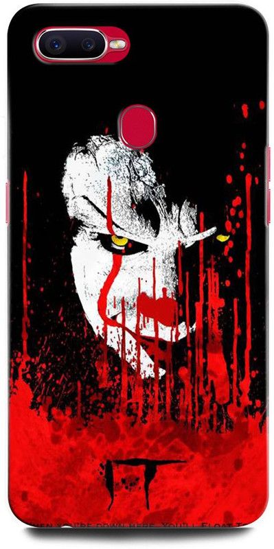 INTELLIZE Back Cover for Realme 2 Pro RMX1807 PENNYWISE, IT MOVIE, CLOWN, JOKER, HORRAR, CLOWE SCARY  (Multicolor, Hard Case, Pack of: 1)