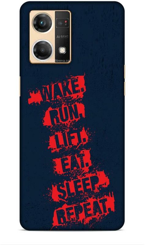 Printabulous Back Cover for Oppo F21 Pro 4G  (Blue, Red, Waterproof)