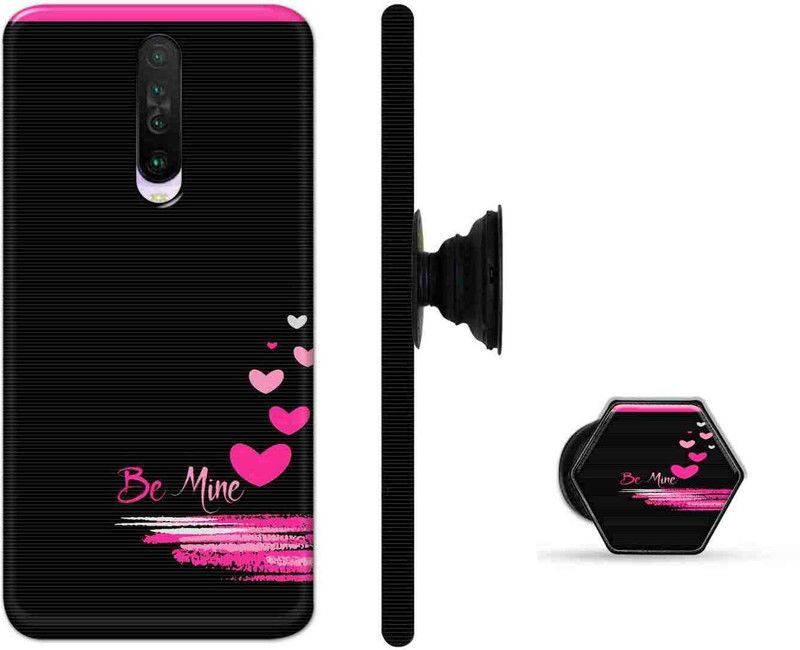 Deltavo Back Cover for Poco X2  (Multicolor, Cases with Holder, Pack of: 2)