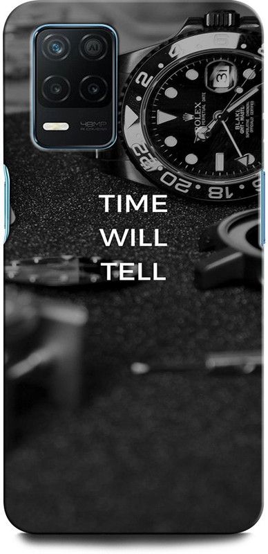 ORBIQE Back Cover for Realme 9 5G WATCH, TIME WILL TELL, ATTITUDE  (Multicolor, Hard Case, Pack of: 1)