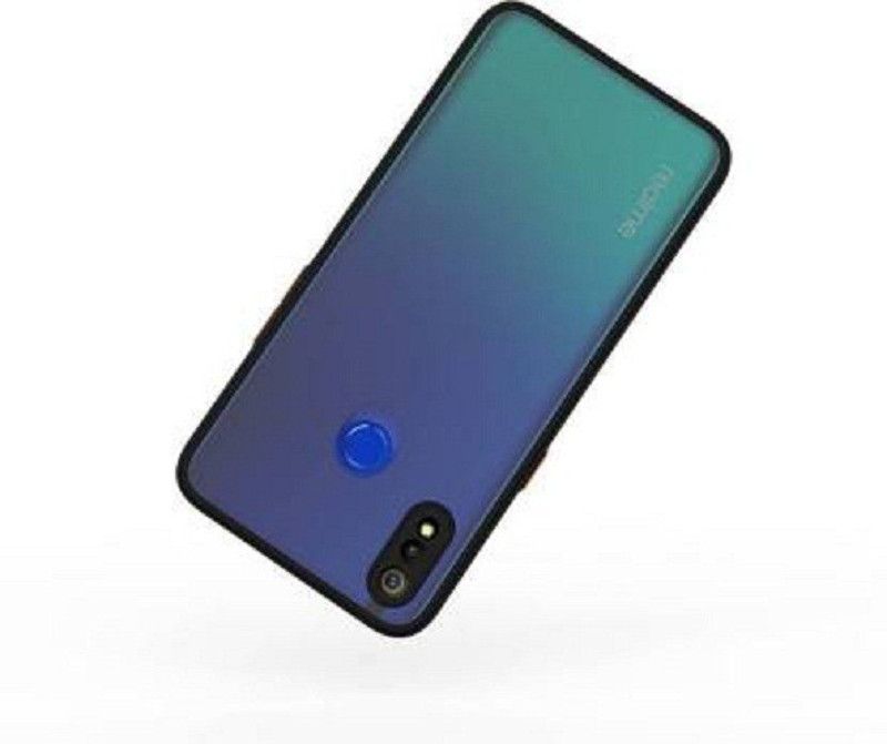 BVR Back Cover for Realme 3, Realme 3i (Black, Camera Bump Protector)  (Black, Pack of: 1)