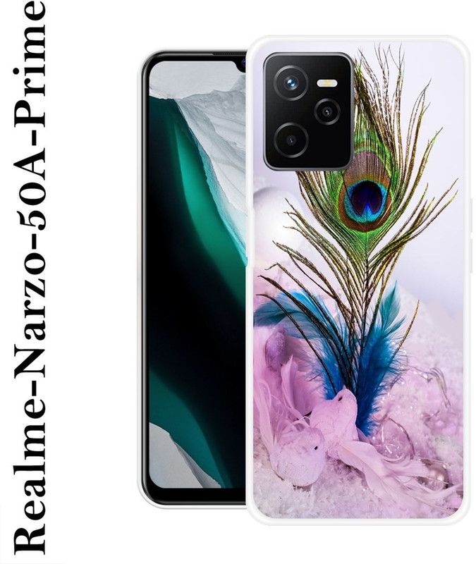 VITARO Back Cover for Realme Narzo 50A Prime  (Multicolor, Silicon)