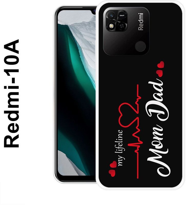 JATLAND Back Cover for Redmi 10A  (Multicolor, Grip Case, Silicon)