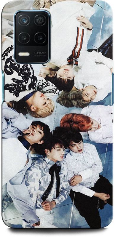 ORBIQE Back Cover for Realme 9 5G BTS X ARMYJUNGSHOOK, KOREAN, HEARTBEAT, BTS, GIRL, SINGER  (Multicolor, Hard Case, Pack of: 1)