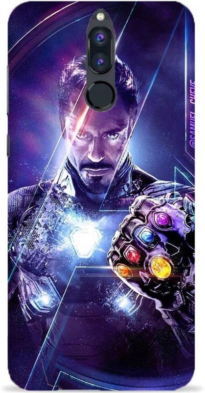 NDCOM Back Cover for Huawei Honor 9i Avengers End Game Tony Stark Iron Man With Gauntlet Printed  (Multicolor, Hard Case, Pack of: 1)