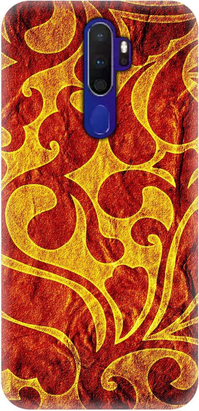 Smutty Back Cover for Oppo A5 2020, CPH1931, CPH1959, CPH1933, CPH1935, CPH1943 - Fire Print  (Multicolor, Hard Case, Pack of: 1)