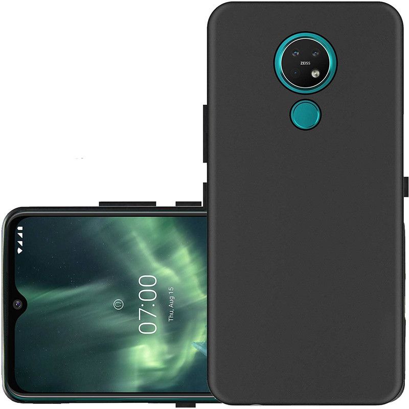 Lilliput Back Cover for Nokia 6.2  (Black, Pack of: 1)