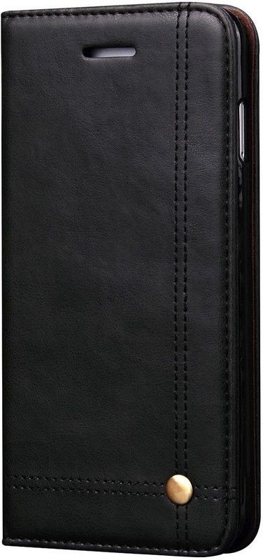 Shock Proof Flip Cover for Apple iPhone X / iPhone XS (5.8 Inch)  (Black, Magnetic Case, Pack of: 1)