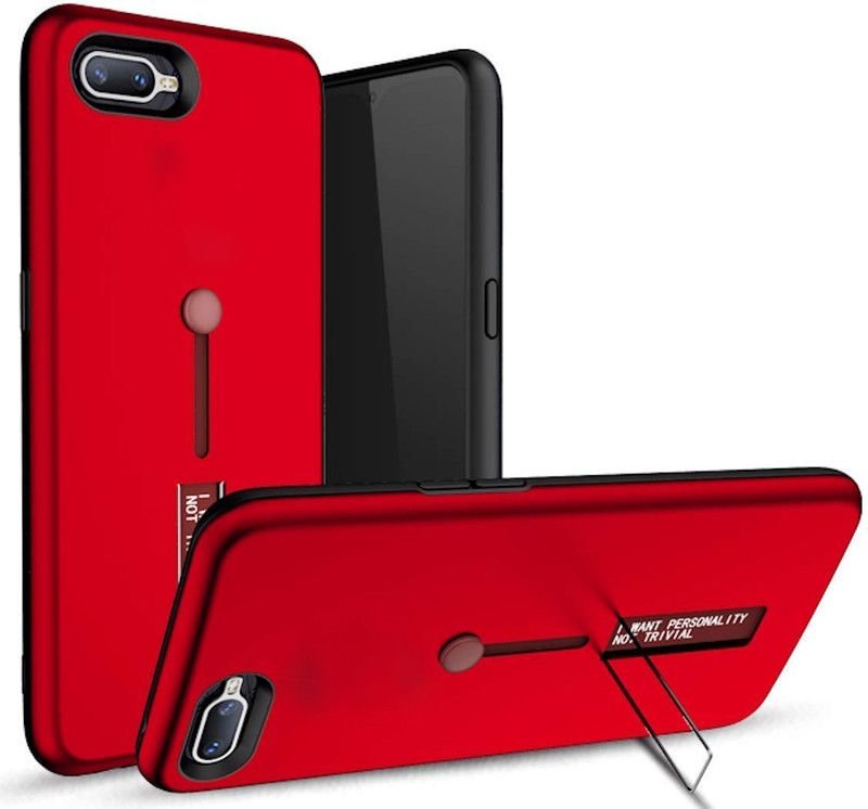 Instyle Back Cover for Realme C2  (Red, Grip Case, Pack of: 1)
