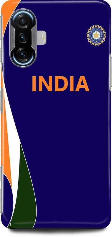 play fast Back Cover for POCO F3 GT INDIA, JERSY, TEAM  (Blue, Hard Case, Pack of: 1)