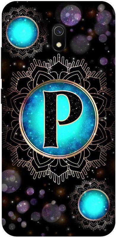 SSMORYA Back Cover for Redmi 8A P Letter Printed Back Cover  (Multicolor, Waterproof)