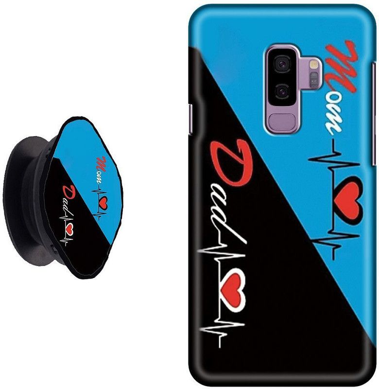 SPBR Back Cover for Samsung Galaxy S9 Plus  (Black, Blue, Cases with Holder)