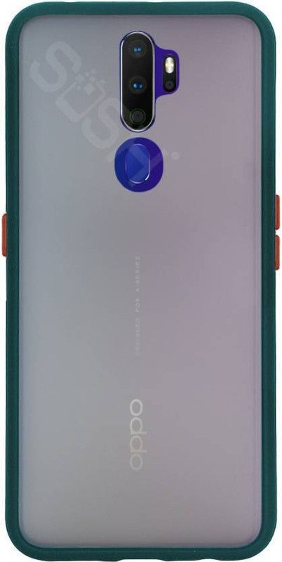 ZAKKKK Back Cover for Oppo A9 2020, Oppo A5 2020  (Green, Hard Case)
