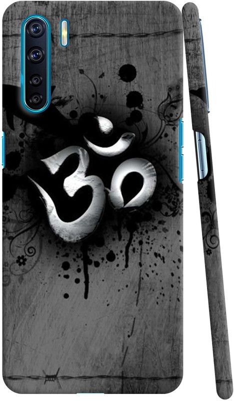 GIFT4EVER Back Cover for Oppo Reno 3  (Grey, Pack of: 1)