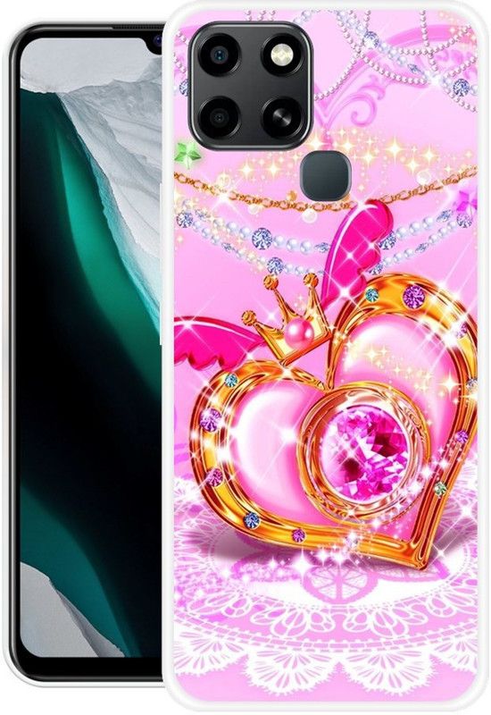 INDIALAND Back Cover for Infinix Smart 6  (Multicolor, Grip Case, Silicon)