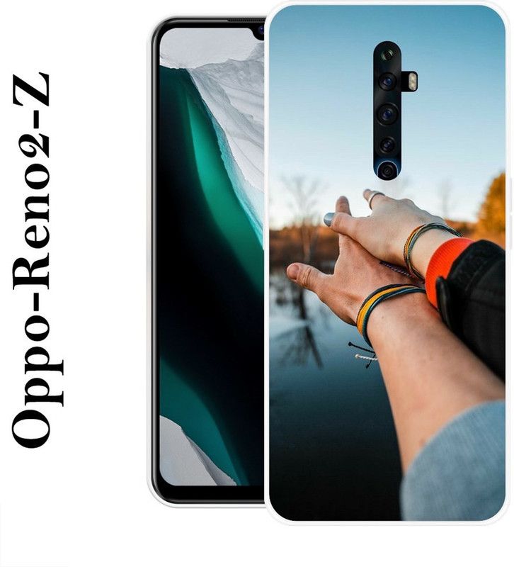 SIMAWAT Back Cover for Oppo Reno2 Z  (Multicolor, Grip Case, Silicon)