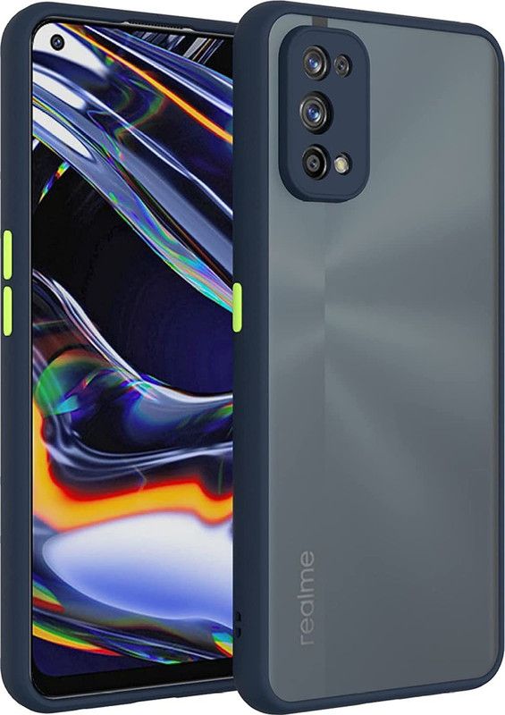 Accessories Kart Back Cover for Realme GT Master Edition Smoked Matte Back 360 Degree Protection Protective Hard Case  (Blue, Shock Proof, Pack of: 1)