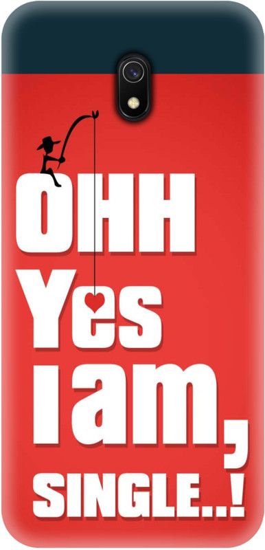 Smutty Back Cover for Mi Redmi 8A, MZB8458IN - Happy Single Print  (Multicolor, Hard Case, Pack of: 1)