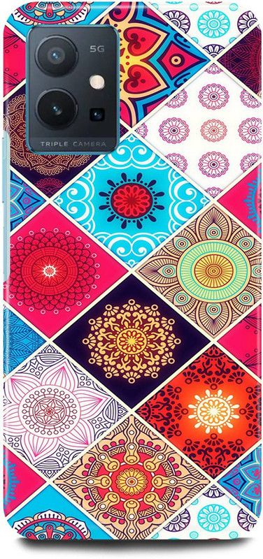 play fast Back Cover for Vivo T1 5G, V2141 MANDALA, ART, ABSTRACT, ART  (Multicolor, Hard Case, Pack of: 1)
