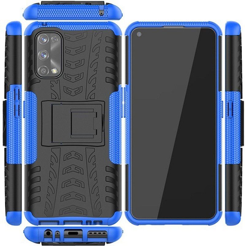 Wellchoice Back Cover for Realme 7 Pro  (Blue, Grip Case, Pack of: 1)