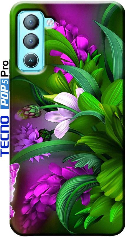 TrenoSio Back Cover for Tecno pop 5 Pro 2598  (Multicolor, Flexible, Silicon, Pack of: 1)