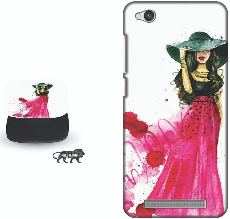 SPBR Back Cover for Mi Redmi 4A  (Multicolor, Cases with Holder, Pack of: 1)