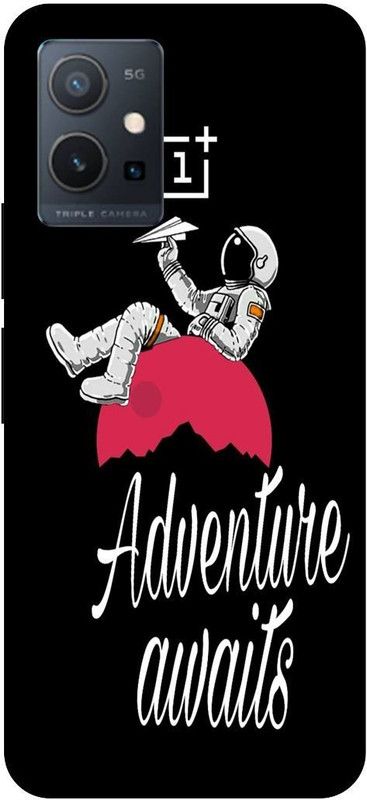 THE NARAYANA COLLECTIONS Back Cover for VIVO T1 5G-V2141-ADVENTURE,LIFE,MOON,ASTRONOT,FUNKY  (Multicolor, Hard Case, Pack of: 1)