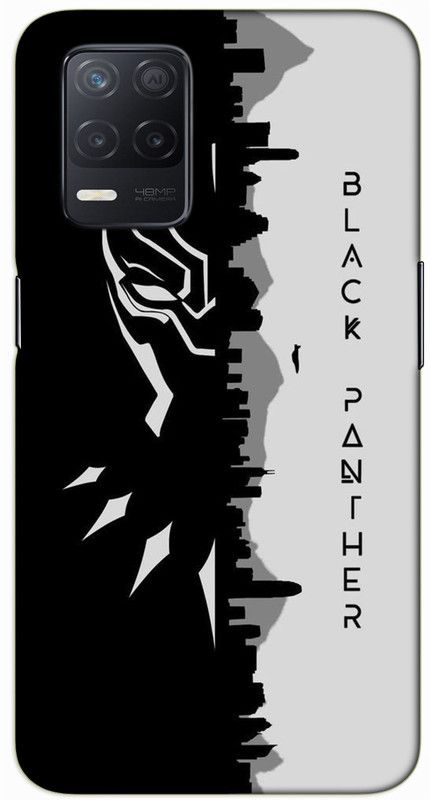 iprinto Back Cover for Realme 8 5G, Realme 8s 5G Black panther Back Cover  (Black, Hard Case)