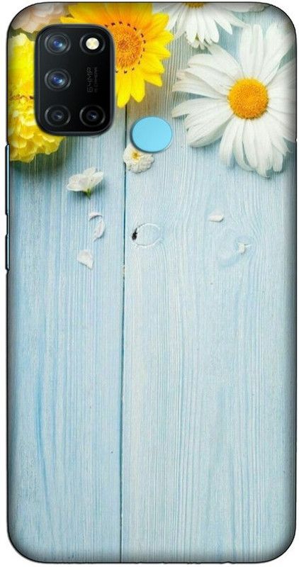 CROKIAN Back Cover for Realme 7i Flower Back Cover  (Multicolor, Hard Case, Pack of: 1)