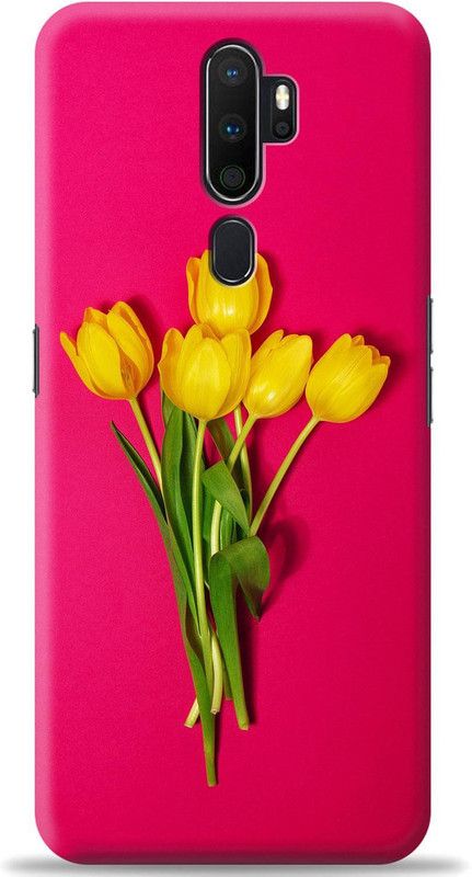 Crafter Back Cover for Oppo A5 2020  (Pink, Shock Proof, Pack of: 1)