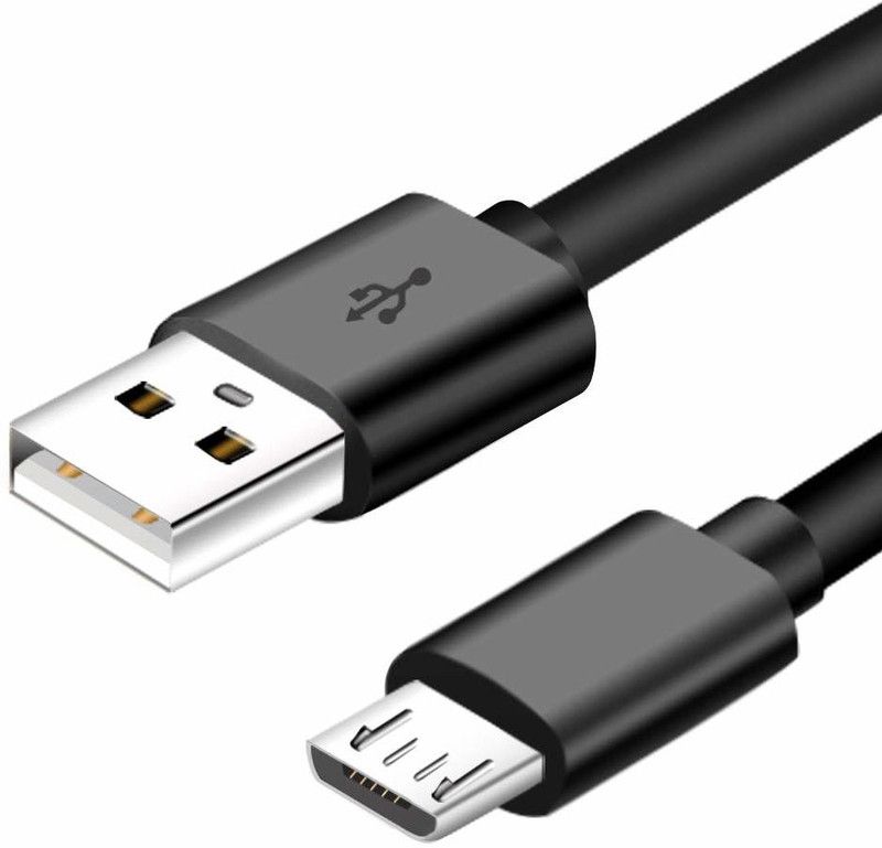 ANTRONIC Micro USB Cable 1 m USB Sync & Charge  (Compatible with Mobile, Tablet, Black)