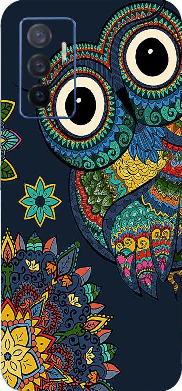BugguSkin Vivo V23e 5G Mobile Skin  (Ultra Super Baby Owl Skin With High Mattte Finish.)