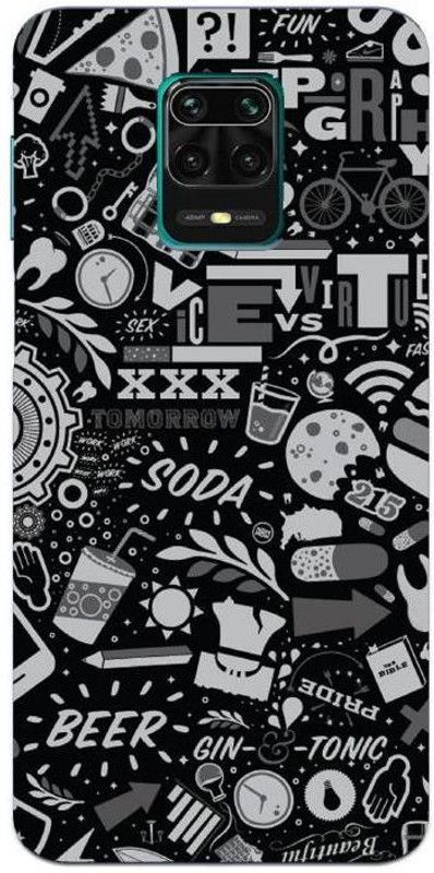 CART SUTRA Xiaomi Redmi Note 9 Pro Max Mobile Skin  (Multicolor)