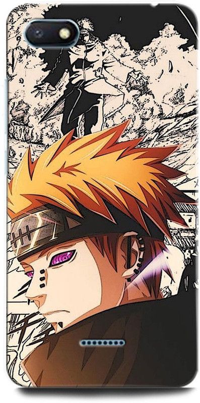 INTELLIZE Back Cover for Redmi 6A M1805C3DI NARUTO, NAGATO, ANIME, FUNNY, CARTOON, ANIMATION  (Multicolor, Hard Case, Pack of: 1)