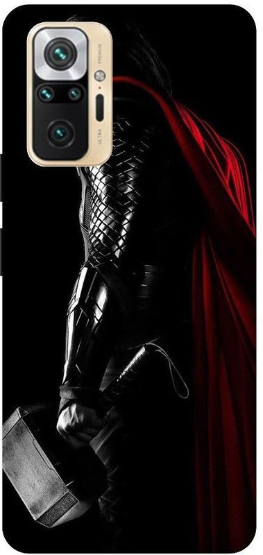 GRAFIQE Back Cover for REDMI Note 10 Pro Max M2101K6I AVENGERS, AVENGERS LOGO, MARVEL, AVENGER, THOR, IRON MAN  (Multicolor, Shock Proof, Pack of: 1)
