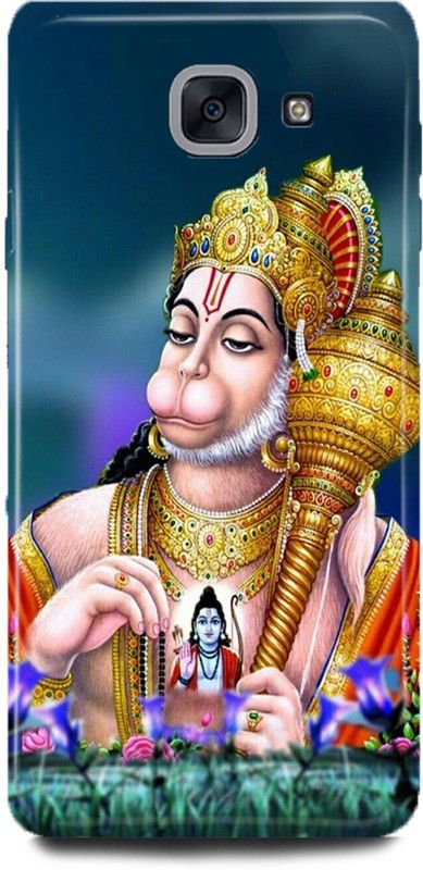 MP ARIES MOBILE COVER Back Cover for SAMSUNG GALAXY J7 MAX, Ram jai shree ram hanuman maruti  (Multicolor, Hard Case, Pack of: 1)