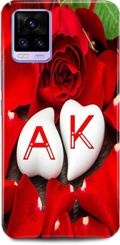 MP ARIES MOBILE COVER Back Cover for ViVO V20 Pro, 2018,A LOVES K NAME,A NAME, K LETTER, ALPHABET,A LOVE K NAME  (Multicolor, Hard Case, Pack of: 1)