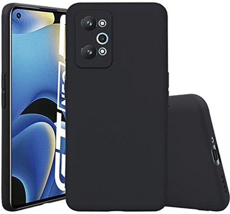 CASEHUNT Back Cover for Realme GT NEO 2 5G  (Black, Grip Case, Silicon, Pack of: 1)