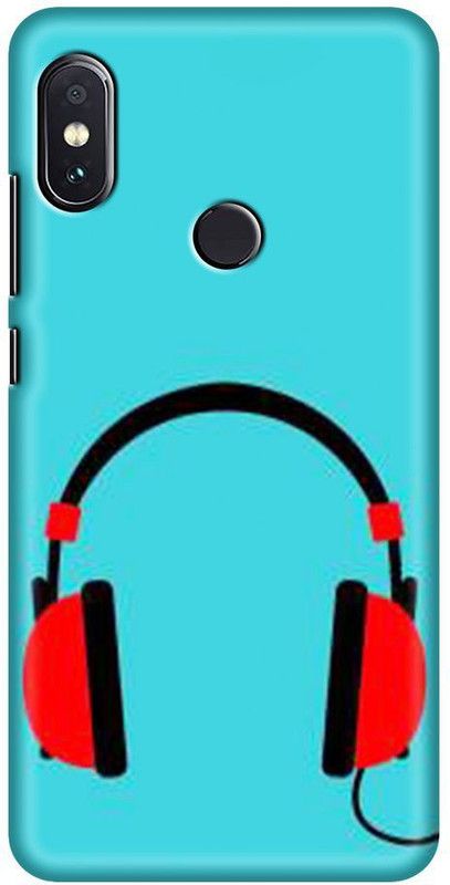 HELLO CASE Back Cover for Mi Redmi Note 5 Pro  (Blue, Red, Hard Case)